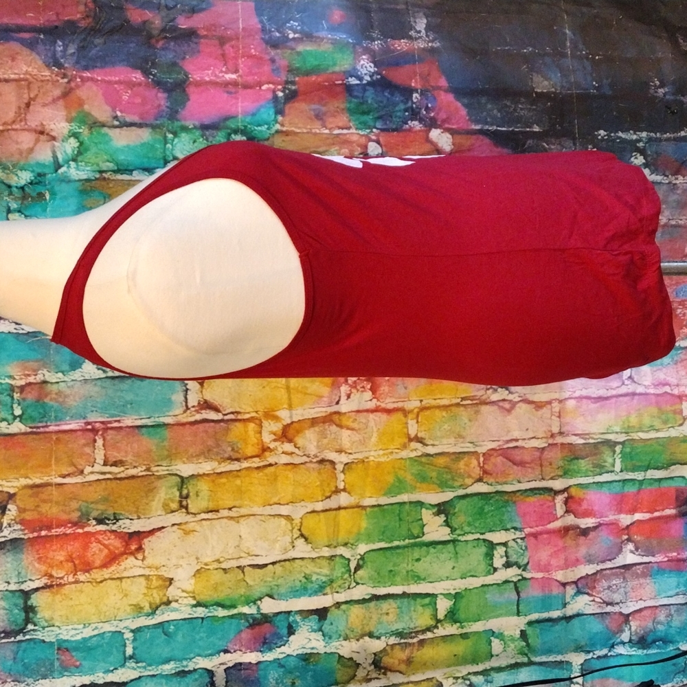 Next Level Scarlet Razorback Tank Top BNWT - Picture 2 of 9
